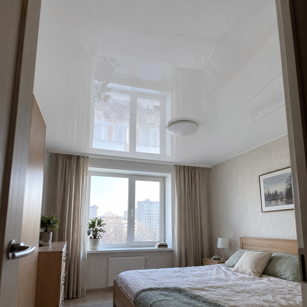 ceiling-10-gloss-economy Глянцевые натяжные потолки — Эконом — изображение 1